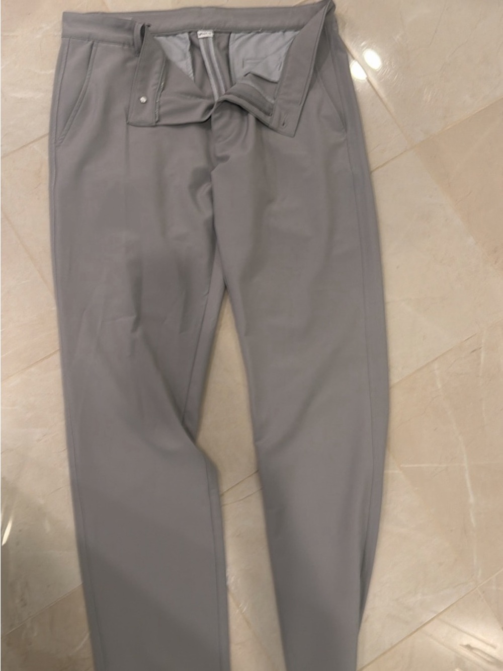 FootJoy Men's Slim Dress Pants in Light Gray